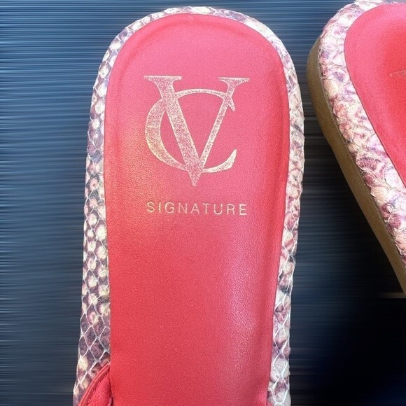 Vince Camuto VC Signature Flip Flop Thong Flat Sandal Shoes Women’s 9 - 10 - Picture 4 of 11